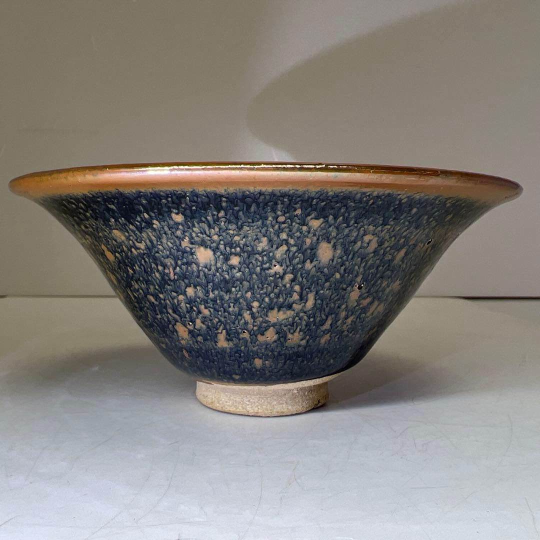 中国古玩 天目茶碗 口径13.8㎝ 東Y8-0224③ - メルカリ