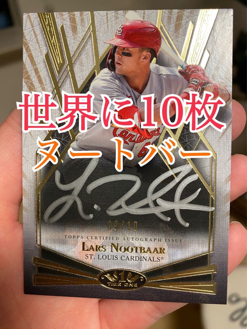 ヌートバー サインカード【世界に10枚】ルーキー TOPPS 大谷翔平 auto m78814895212_1.jpg?1693811930