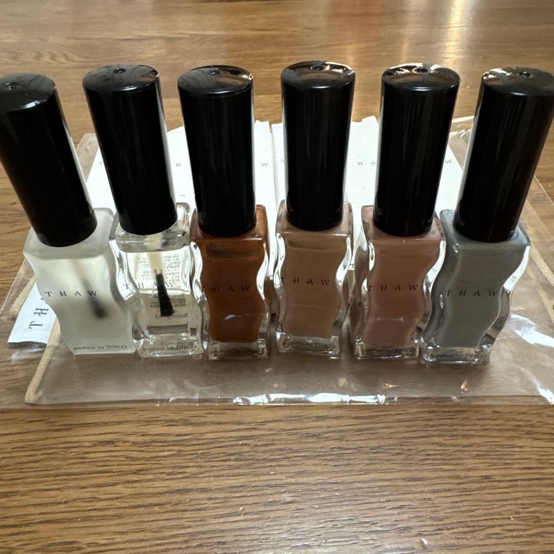 DISCO THAW NAIL POLISH Magnet 6点セット-大阪ショップ
