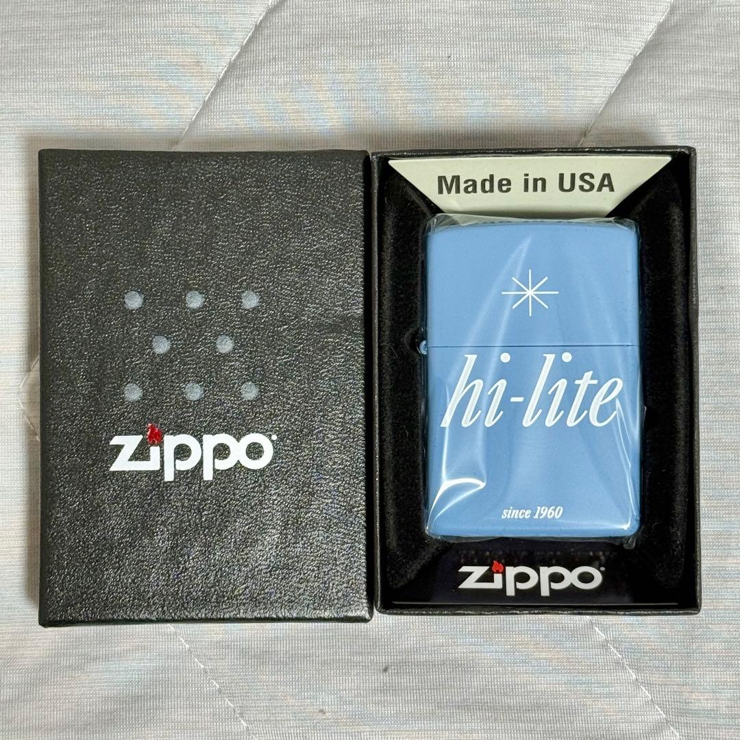 hi-liteオリジナルZippo 65周年記念モデル ブルー - メルカリ