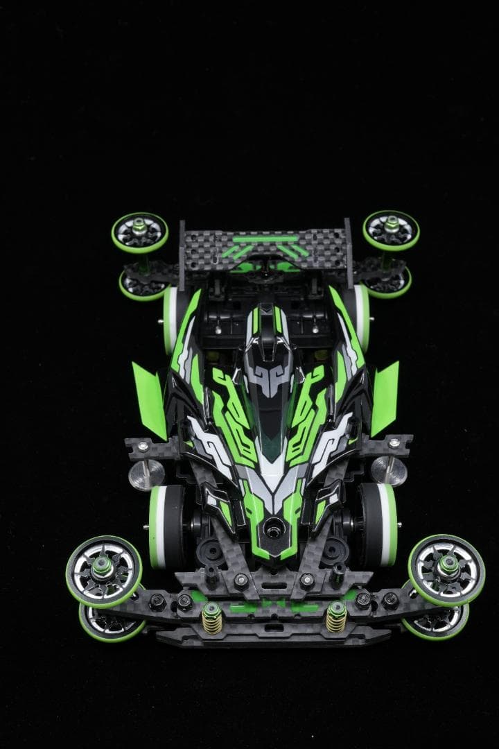 ミニ四駆 タミヤ MSフレキカスタム アバンテmk3 アズール サイクロン