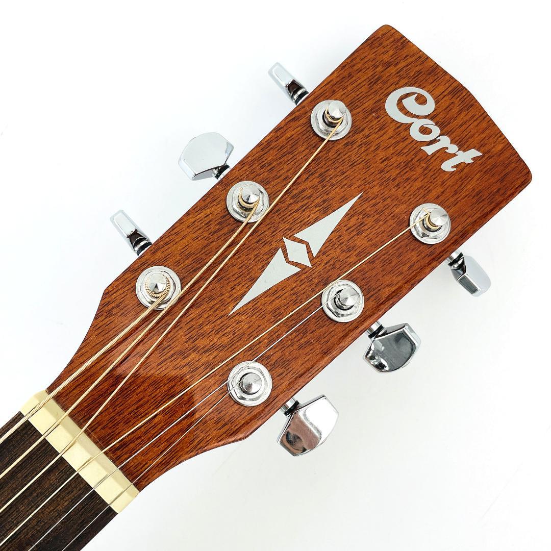 Cort CAG-1F NAT 単板風サウンド 小ぶりボディ 弦高低め【整備品