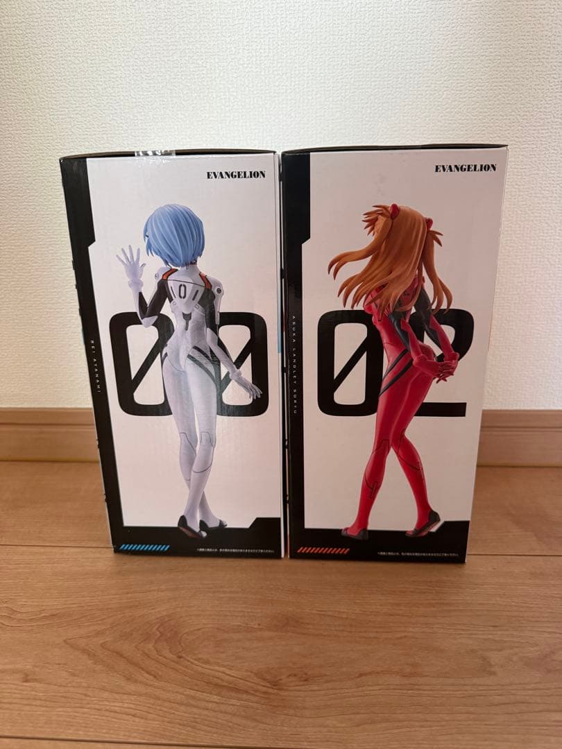 一番くじ エヴァンゲリオン C賞・D賞 フィギュア 2点セット - メルカリ