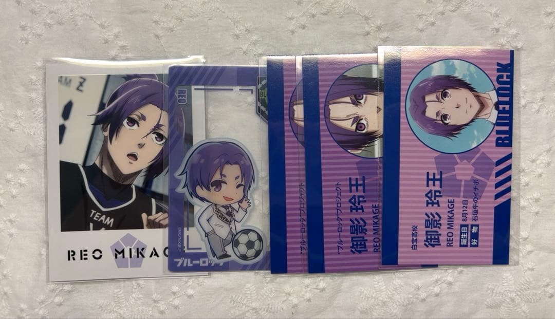 ブルーロック 御影玲王 ぱしゃこれ クリアカード 紙類 まとめ売り