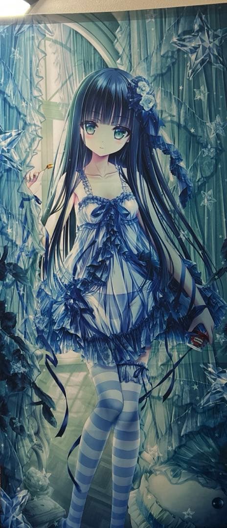 C104 てぃんくる てぃんかーべる ブルーシエロ等身大タペストリー