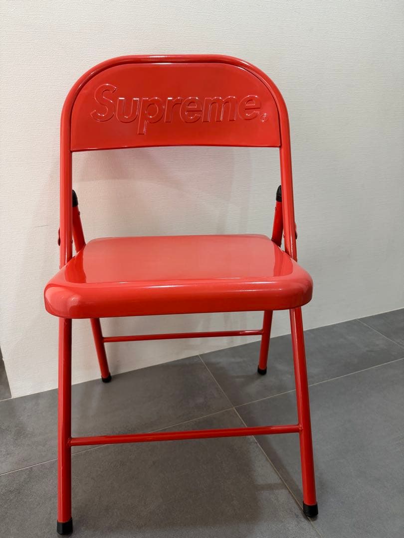 【ジャンク品】Supreme 20FW l Folding Chair Supreme Metal Folding Chair (FW20) - $48