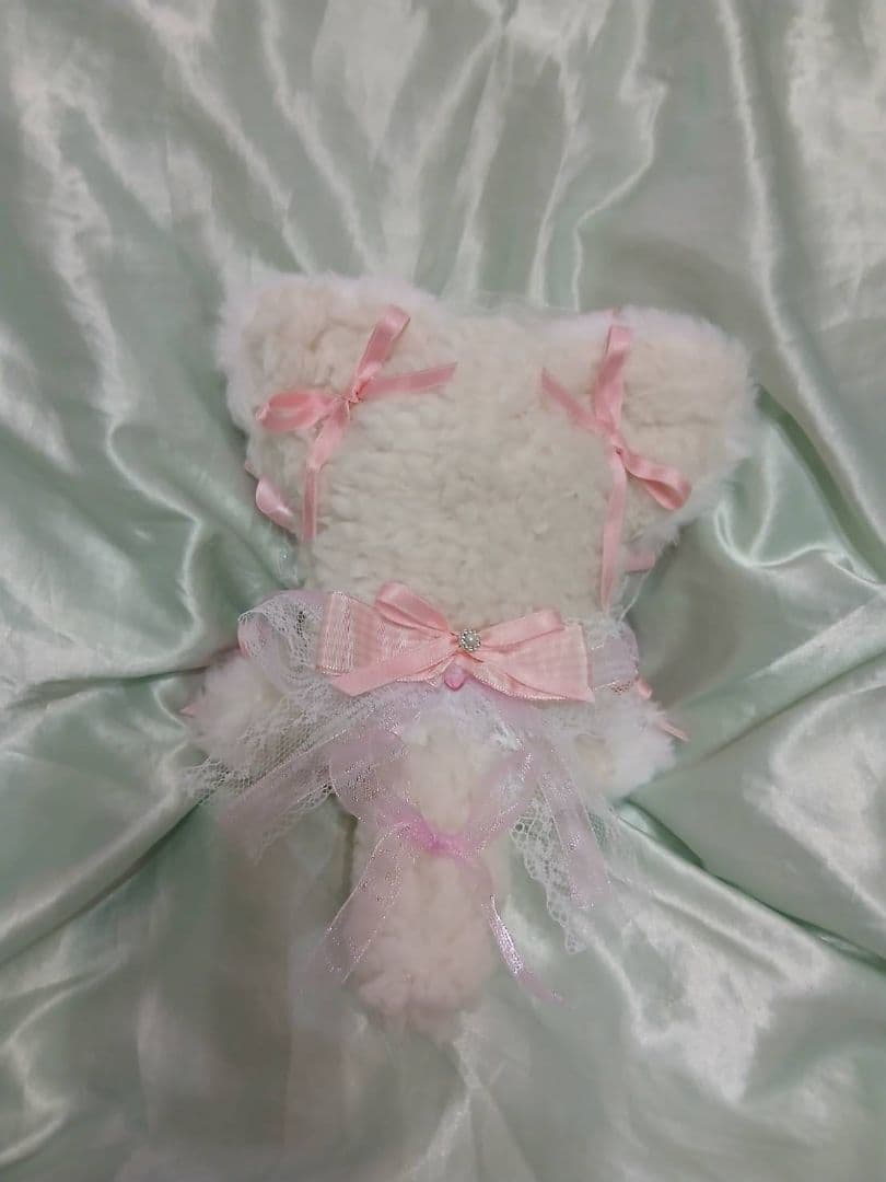 すみれ様 ぬい服ふわふわ猫耳おすわり着ぐるみ推しぬい推し活ともぬい