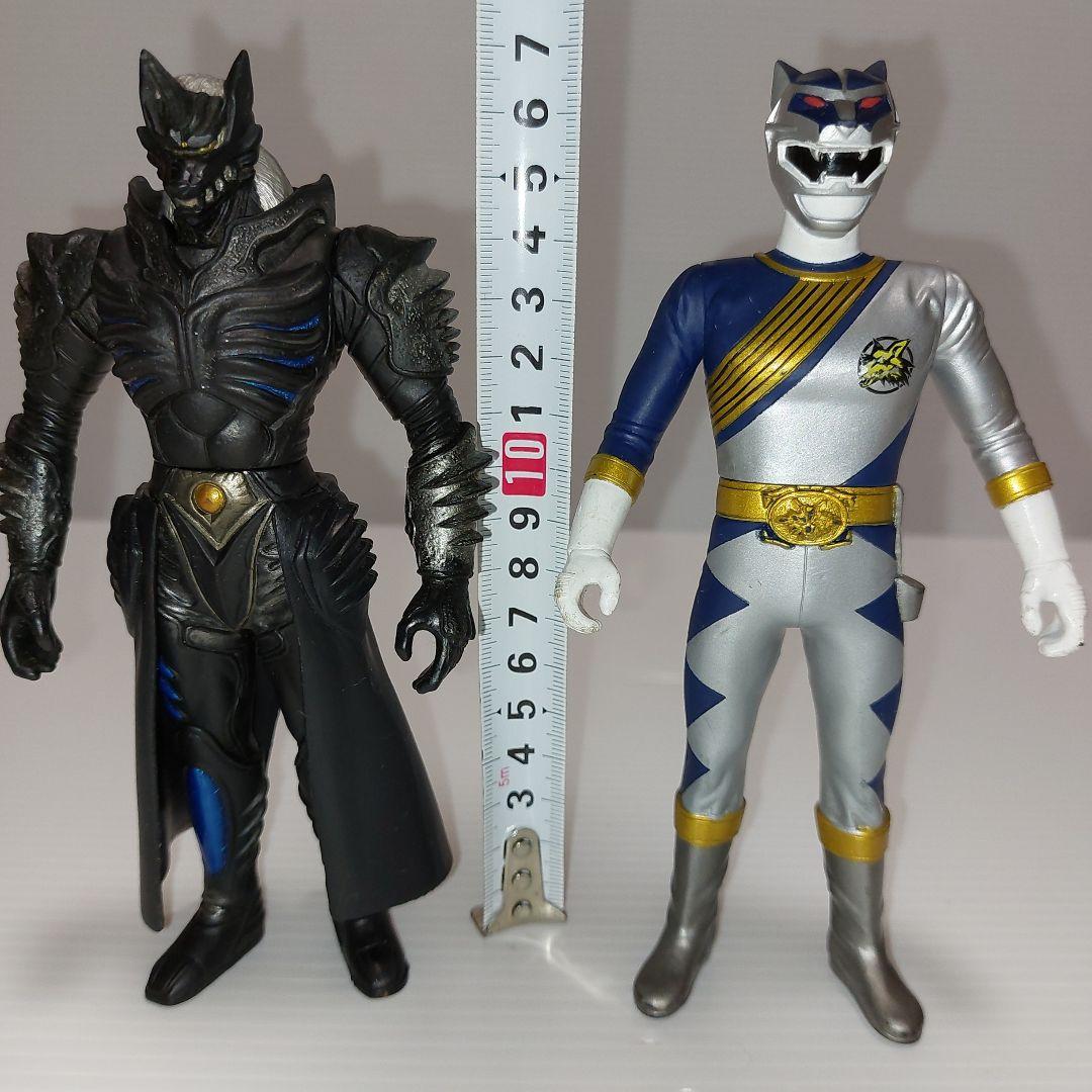 ☆百獣戦隊ガオレンジャー ガオシルバー・狼鬼！当時物ソフビ - メルカリ