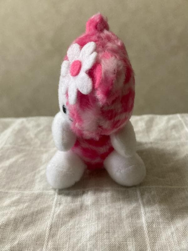 希少！美品】 ハローキティ ピンク ヒョウ柄 ミニマスコット セイワ
