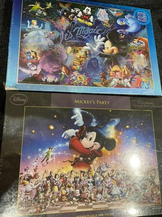 ディズニー　ミッキーパズル1000ピース4個セット Amazon.co.jp: 1000ピース ジグソーパズル ジグソーパズル ディズニー