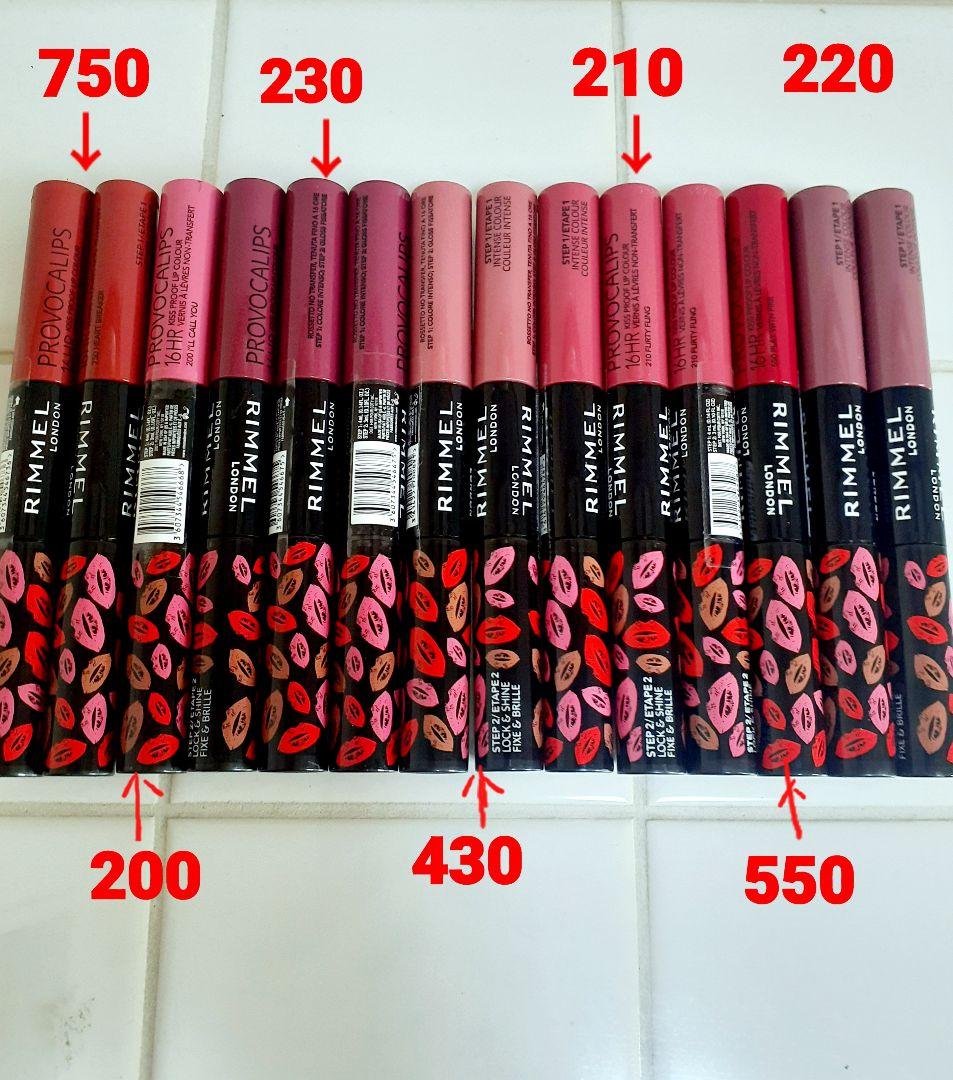 4点。200.210.430 220。新品リンメル ロンドン プロボカリプス RIMMEL LONDON（リンメルロンドン） リンメル ラスティング