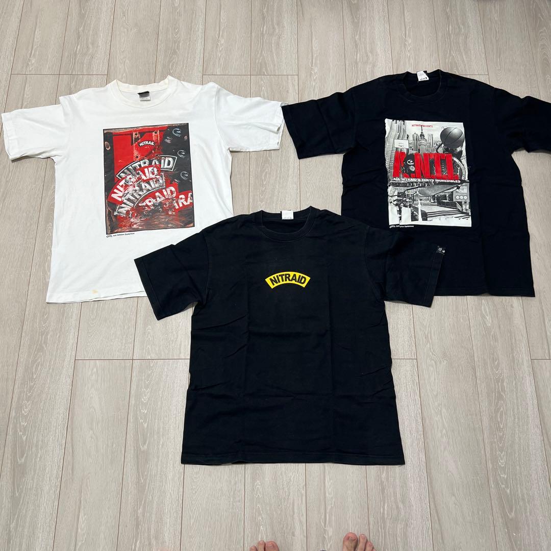 nitraid激レアtシャツ 3点セット - メルカリ