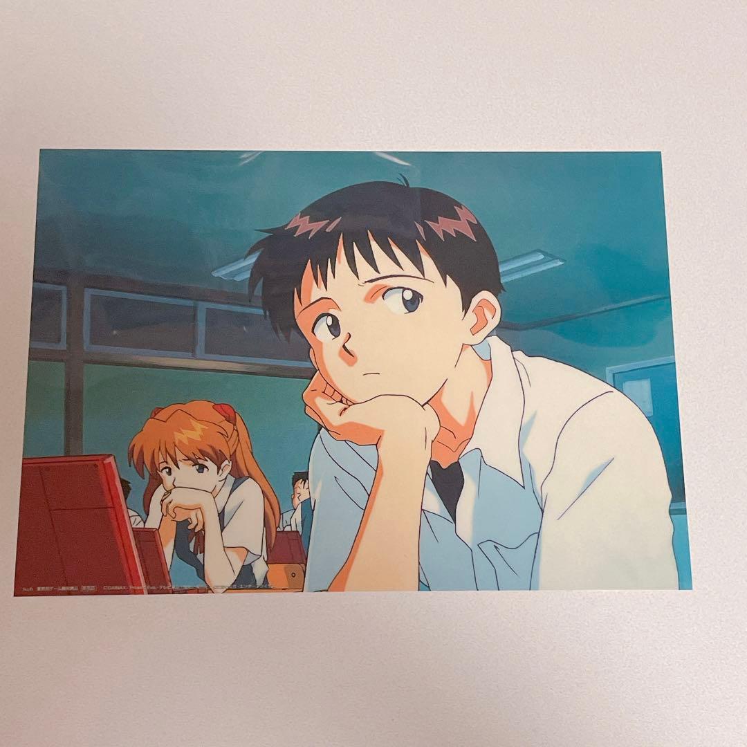 エヴァンゲリオン 限定 印刷 セル画 碇シンジ アスカ - メルカリ