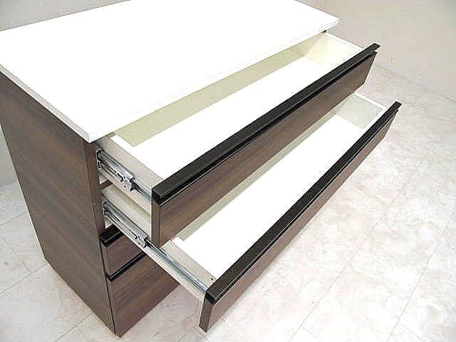 展示品 全段オートクロージングサイドチェスト フルスライドレール