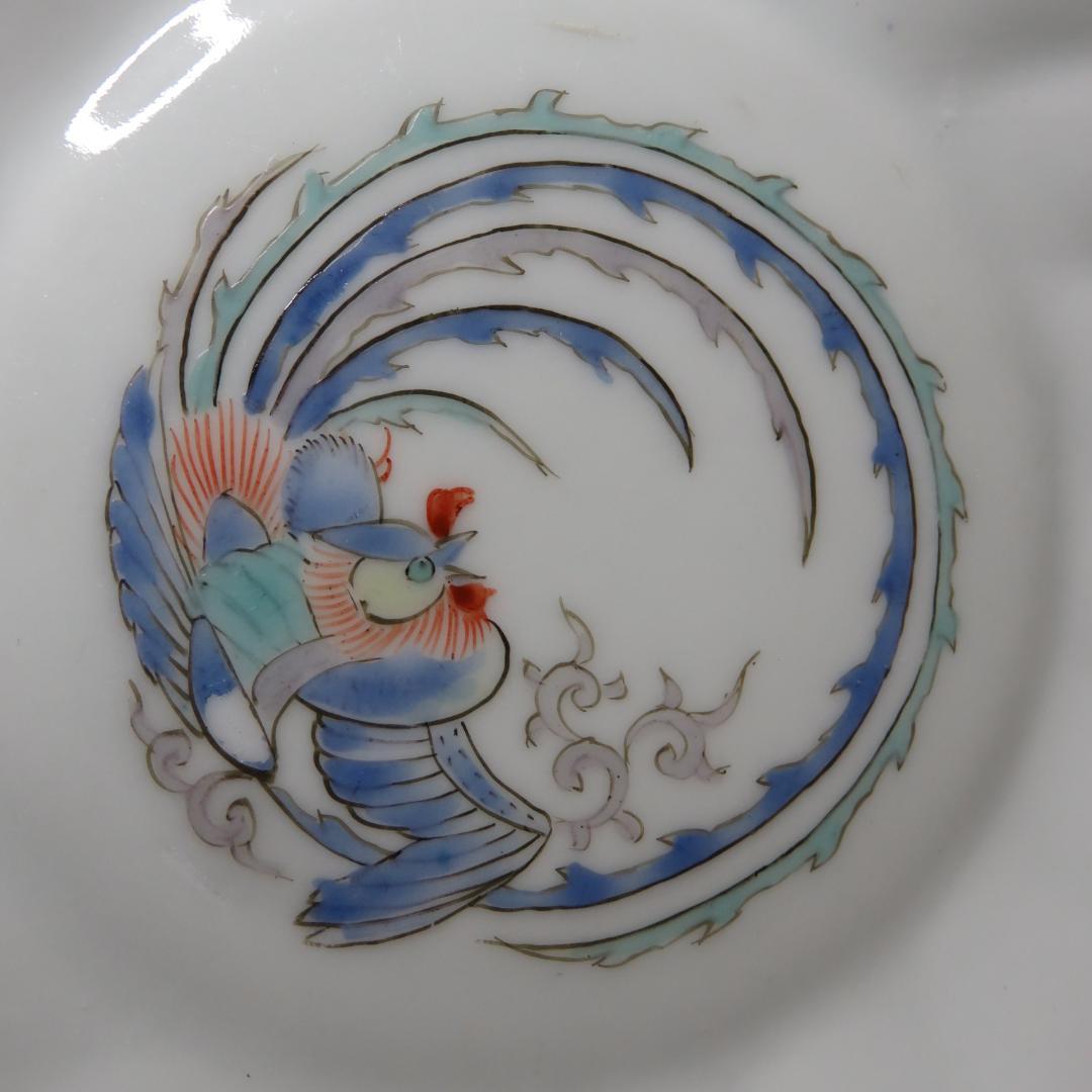 小皿 1枚 色絵ねじり小皿 鳳凰 九谷 蔵出し 名家 初荷 - メルカリ