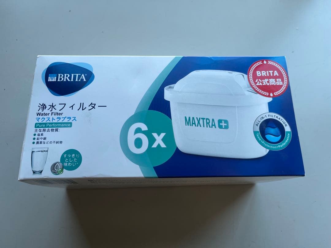 BRITA MAXTRA+ 浄水フィルター 6個セット BRITA（ブリタ） 公式 カートリッジ 6個セット 浄水器 マクストラプロ
