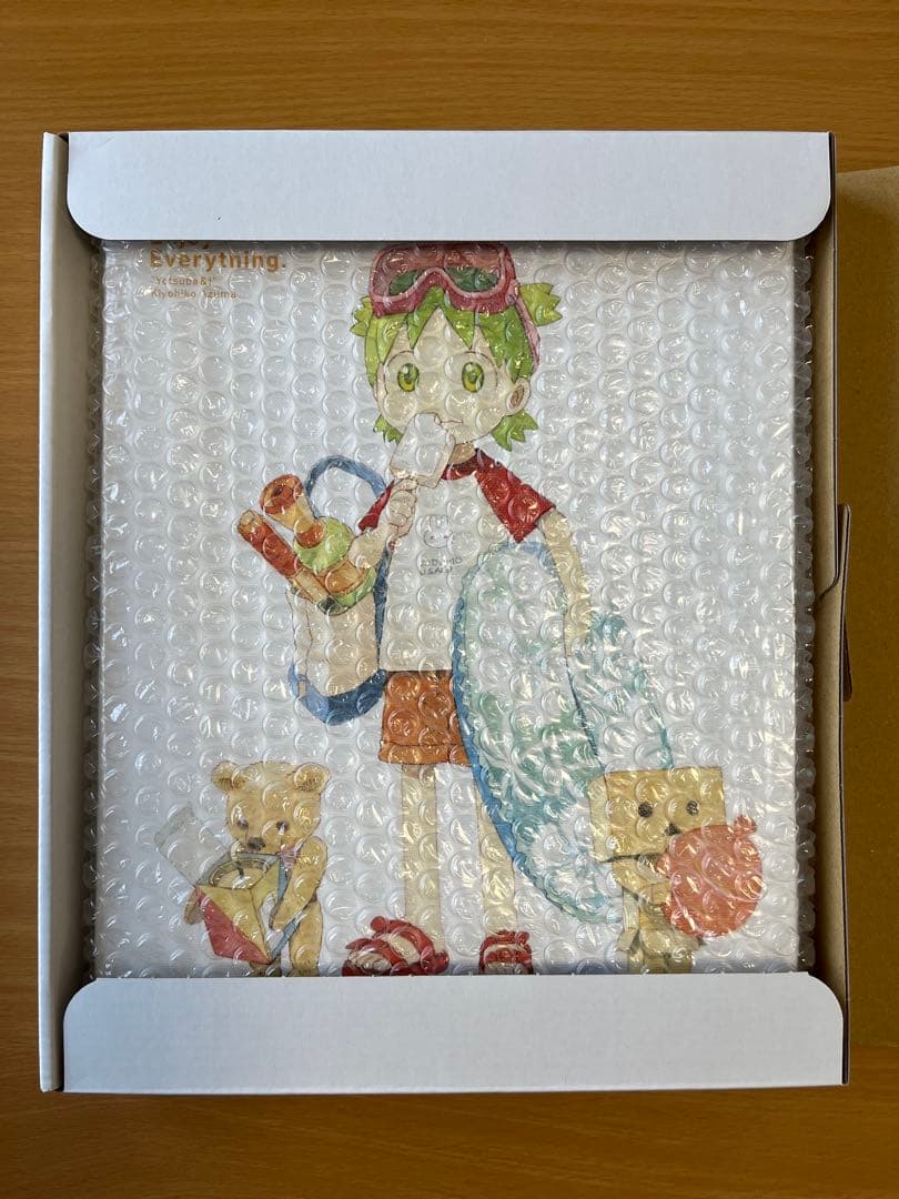 新品・未開封】よつばと 原画展 キャンバスアートパネル「よつばと夏