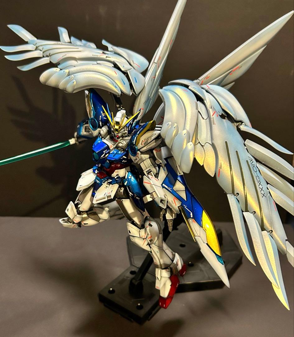 MG ウイングガンダムゼロEW ver.ka 全塗装完成品 MGウイングガンダムゼロEW Ver.Ka全塗装