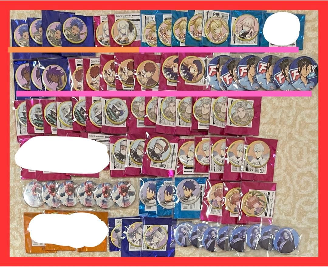 バラ売り100円〜】 Fate FGO fes 霊基召喚缶バッジ など - メルカリ