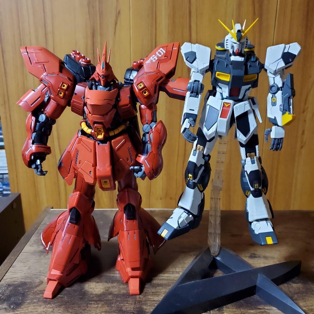 MG Ver.Ka 逆シャア ガンプラ組み立て済み - メルカリ