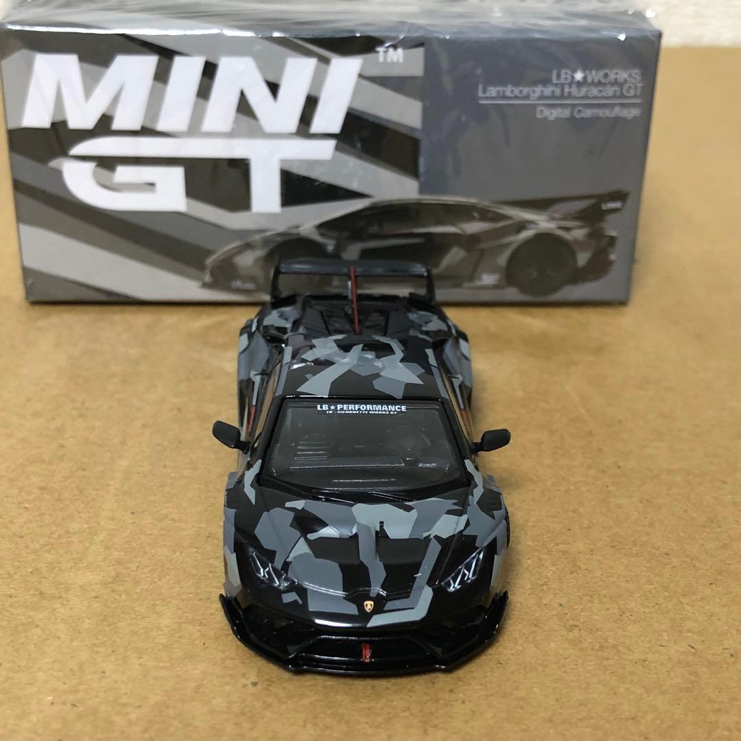 MINI GT LBワークス ランボルギーニ ウラカン デジタル カモフラージュ
