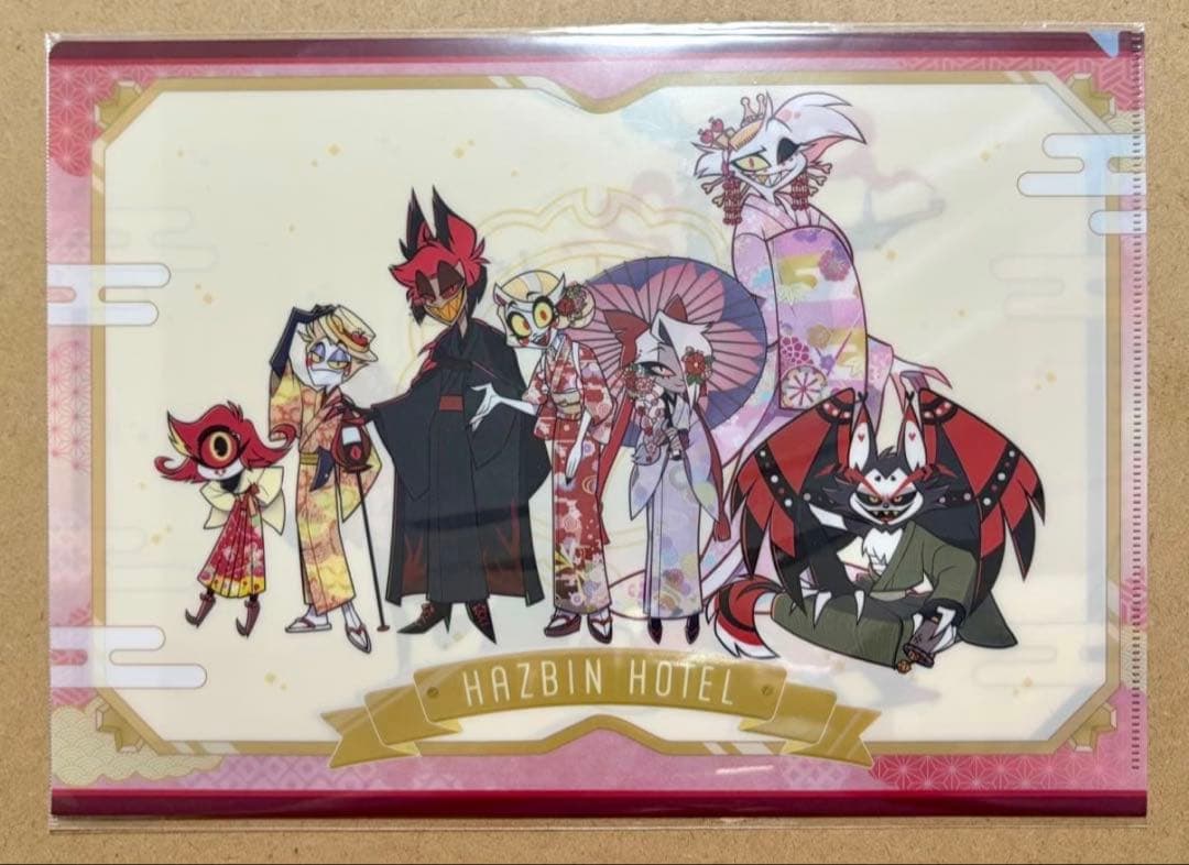 ハズビンホテル HAZBIN HOTEL アニメイト 和服 クリアファイル - メルカリ