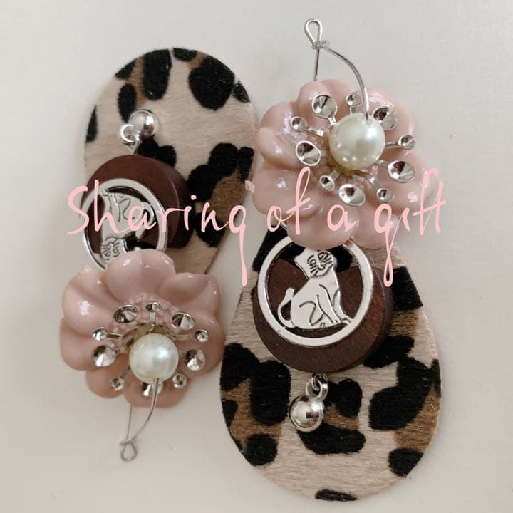 くすみピンクのフラワーと猫ちゃんのピアス 楽天市場】[5％off] ピアス チタン チタンポスト チタンピアス 金属