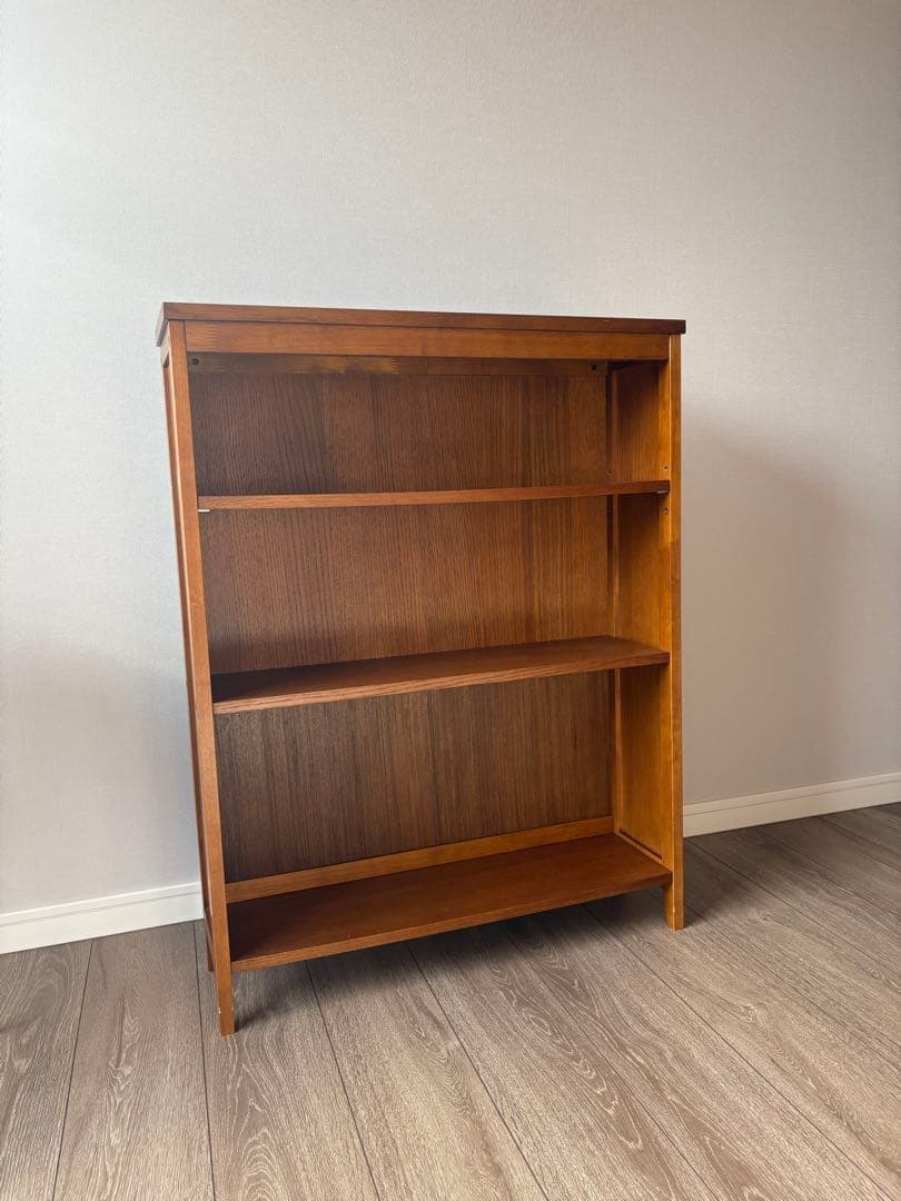 本棚3段Hommage Book Shelf オマージュブックシェルフ 天然木 本棚 幅70cm 3段 天然木 hommage オマージュ （ ラック 棚 カントリー