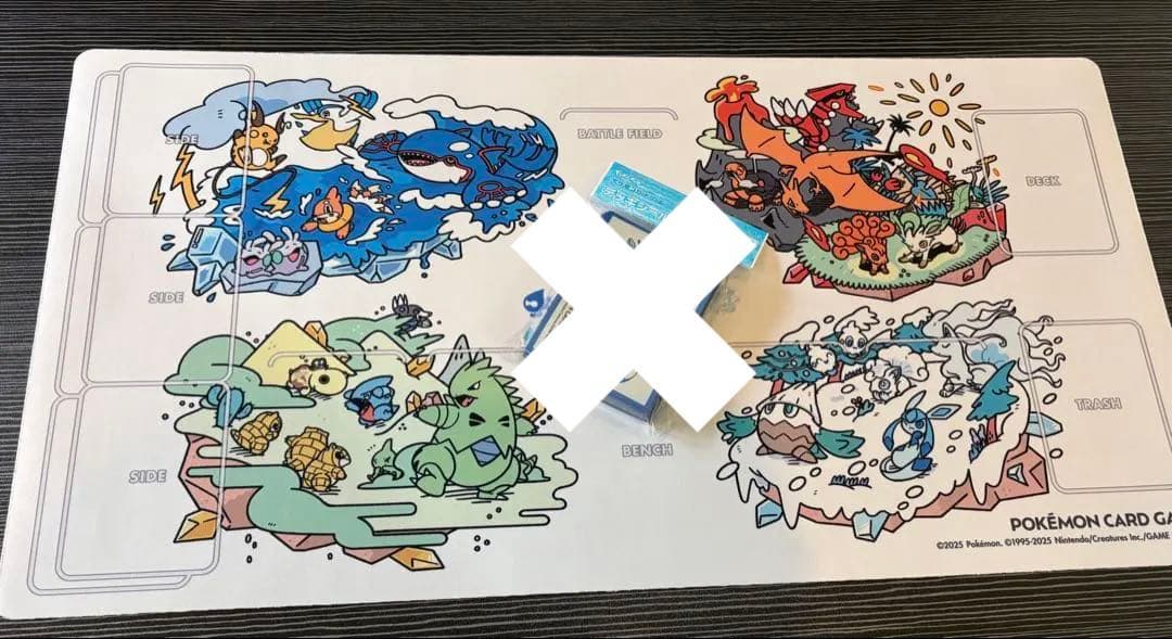 けんと様専用】ポケモンカード OTENKI TEAM プレイマット 【使用品