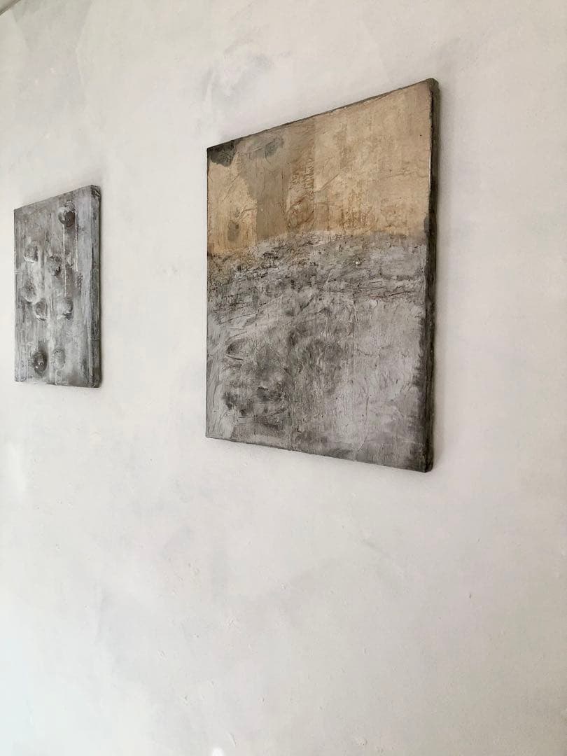 抽象画 F10 530×455 Acrylic on canvas原画