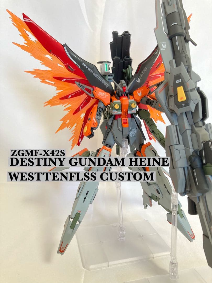 HG 1/144 ハイネ専用デスティニーガンダム SpecII&ゼウスシルエット