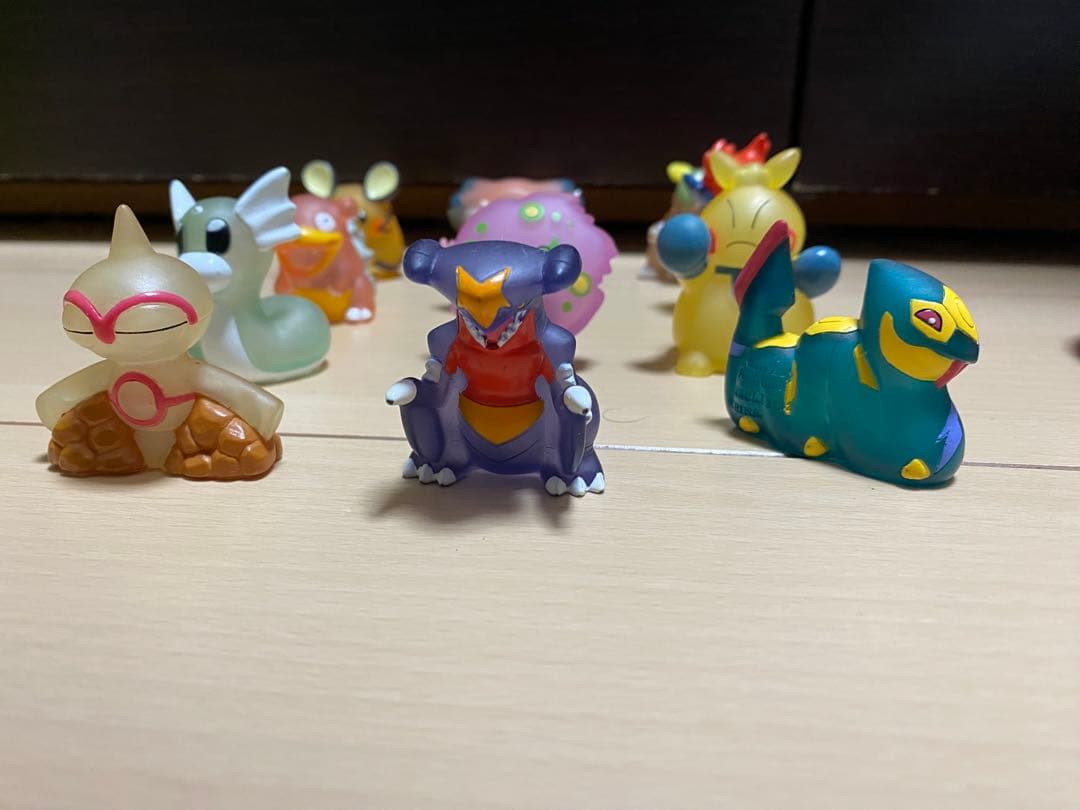 ポケモンキッズ 指人形 クリアver ガブリアス ハブネーク ヤジロン