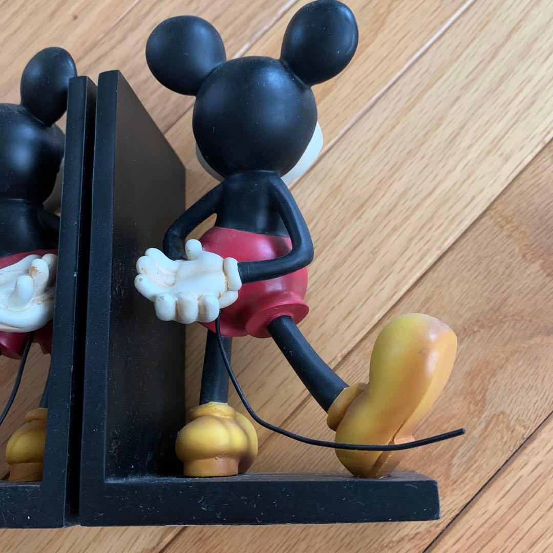 ディズニーストア ミッキーマウス ブックスタンド ブックエンド