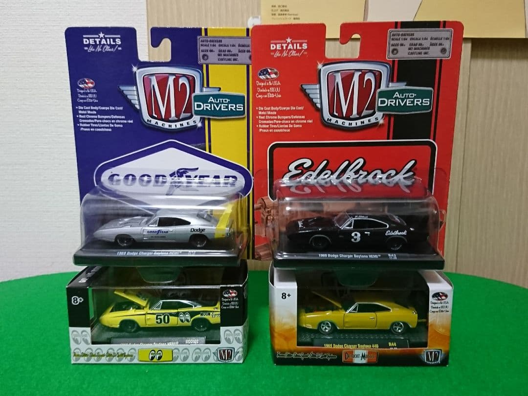 M2 ダッヂ チャージャーディトナ セット 楽天市場】JADA TOYS ミニカー 1969 ダッジ チャージャー デイトナ
