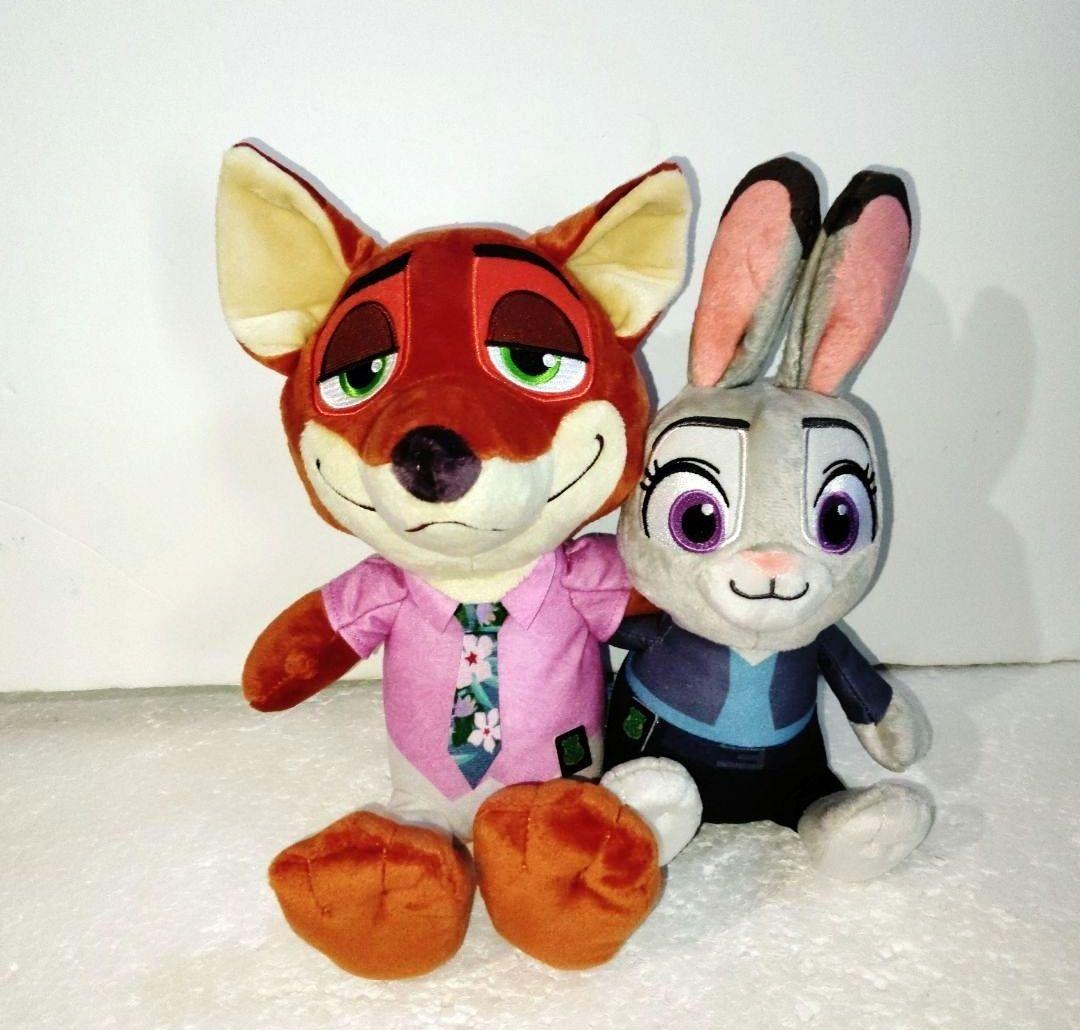 ディズニー ズートピア2 ペア ぬいぐるみ ジュディ ニック ゲイリー