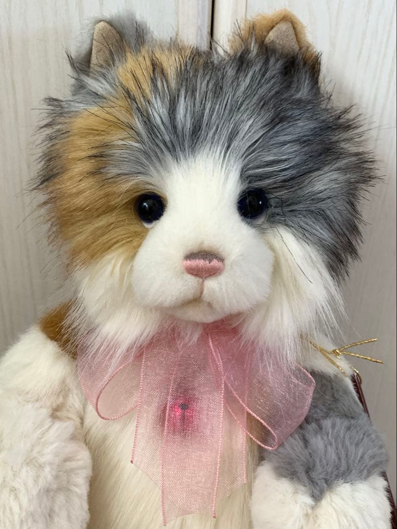 チャーリーベアーズ レア 三毛猫 テディベア - メルカリ