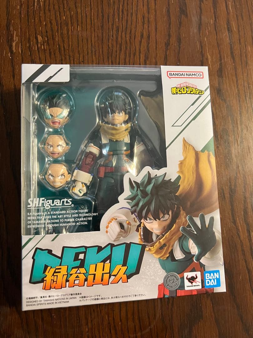 SHFiguarts 緑谷出久 僕のヒーローアカデミア 新品・未使用・未開封 送料込み】【新品未開封】S.H.フィギュアーツ 緑谷出久 「僕のヒーロー