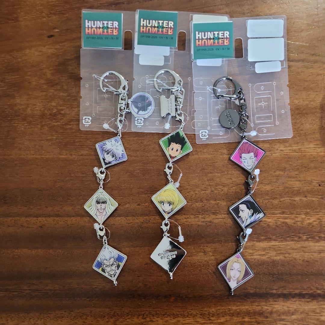 ハンターハンター しまむら 3連バッグチャーム コンプリートセット