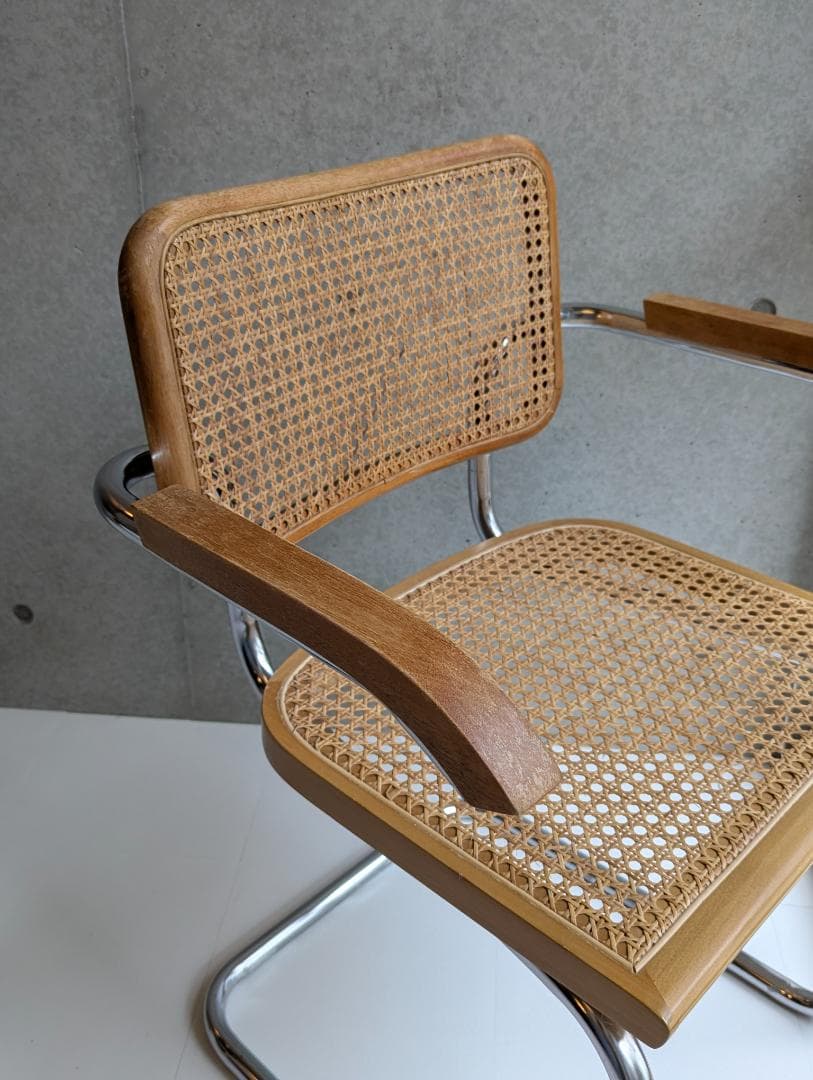 ヴィンテージ Thonet S64 アームチェア マルセルブロイヤー イタリア製