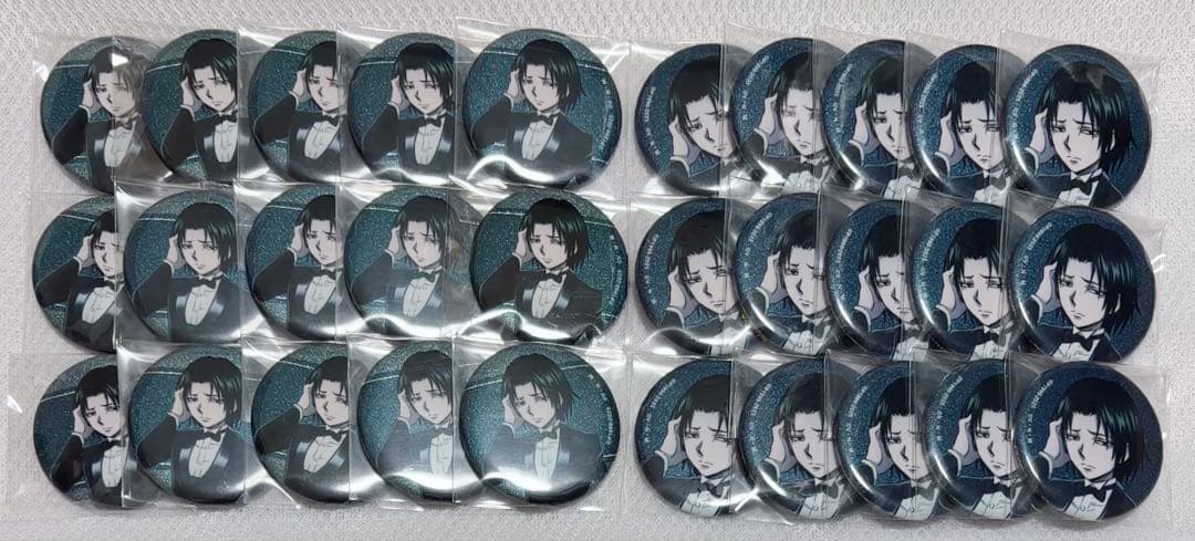 HUNTER×HUNTER フェイタン 缶バッジ スーツ アニメイトフェア グッズ-バッチ】HUNTER×HUNTER 描き下ろし フェイタン スーツ(戦闘後