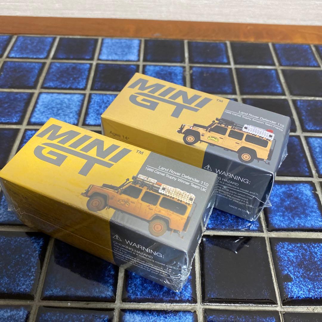 MINI GT ランドローバー チームフランス チームUK 2台セット - メルカリ
