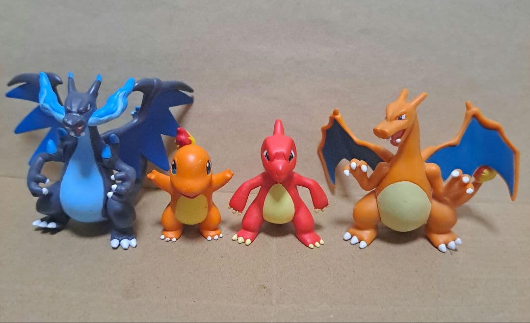 モンコレ ヒトカゲ リザード リザードン メガリザードンx ポケモン