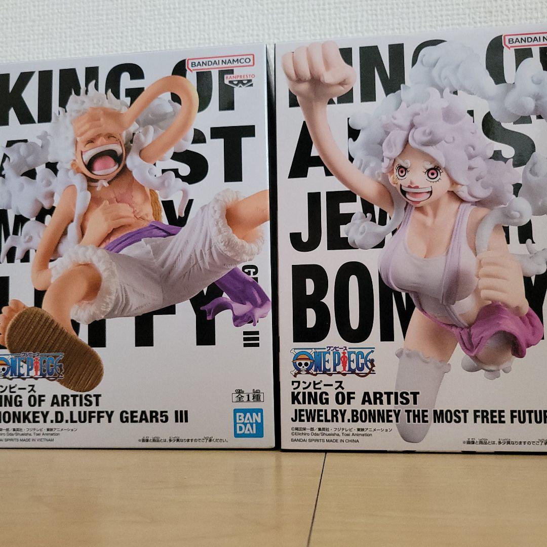 ワンピースKING OF ARTIST ボニー＆ルフィ ニカ ギア5 - メルカリ