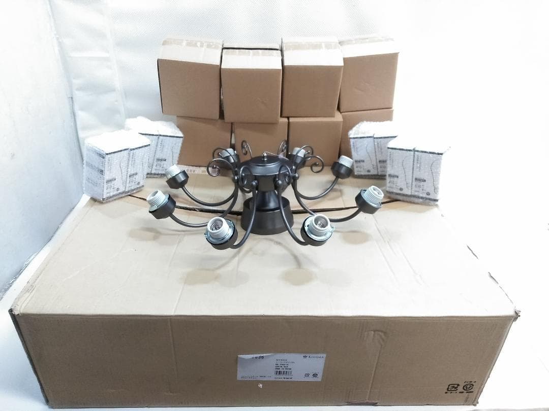 未使用品 キシマ BK-7036 シーリングライト シャンデリア 8灯◇ - メルカリ