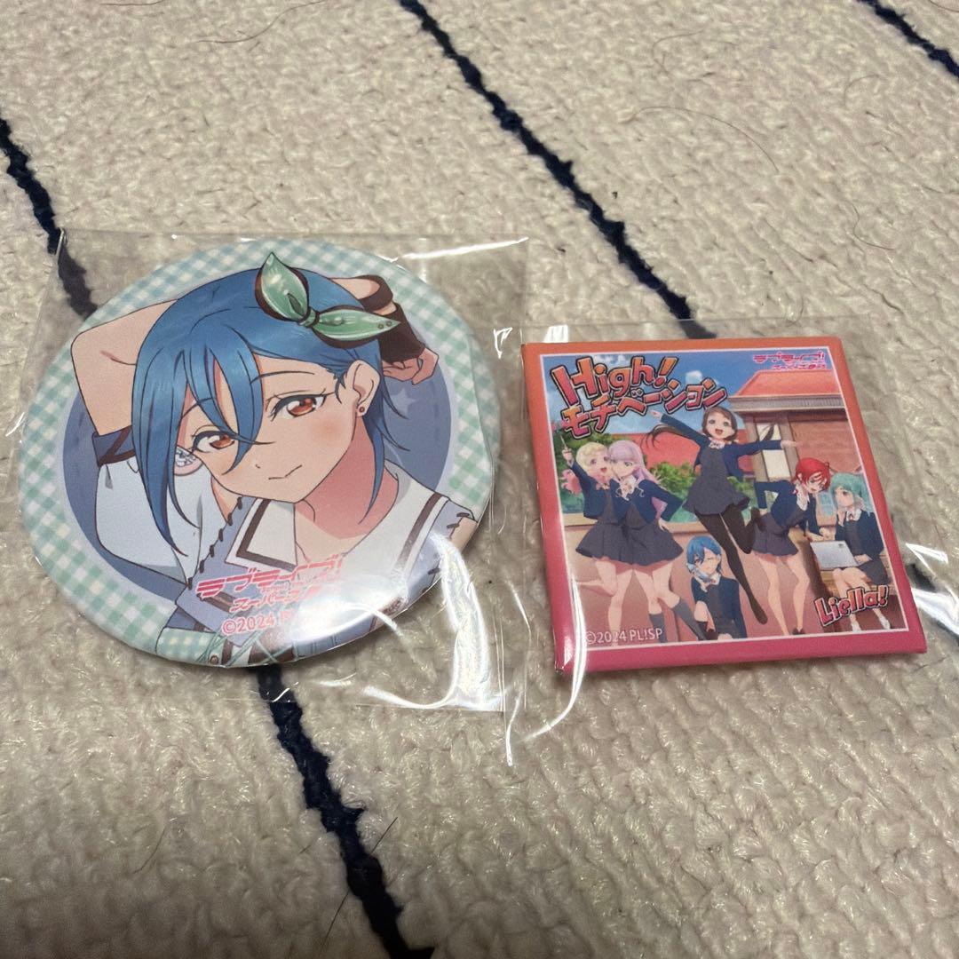 ラブライブ！スーパースター!! Liella! 7th 四季&ハイモチ缶バッジ