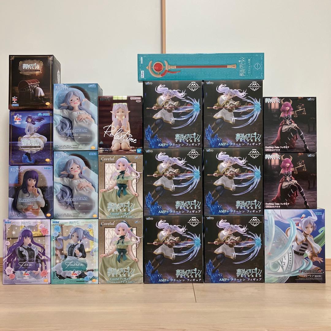 葬送のフリーレン フィギュア 20点まとめ売り AMP ミミック FRIEREN