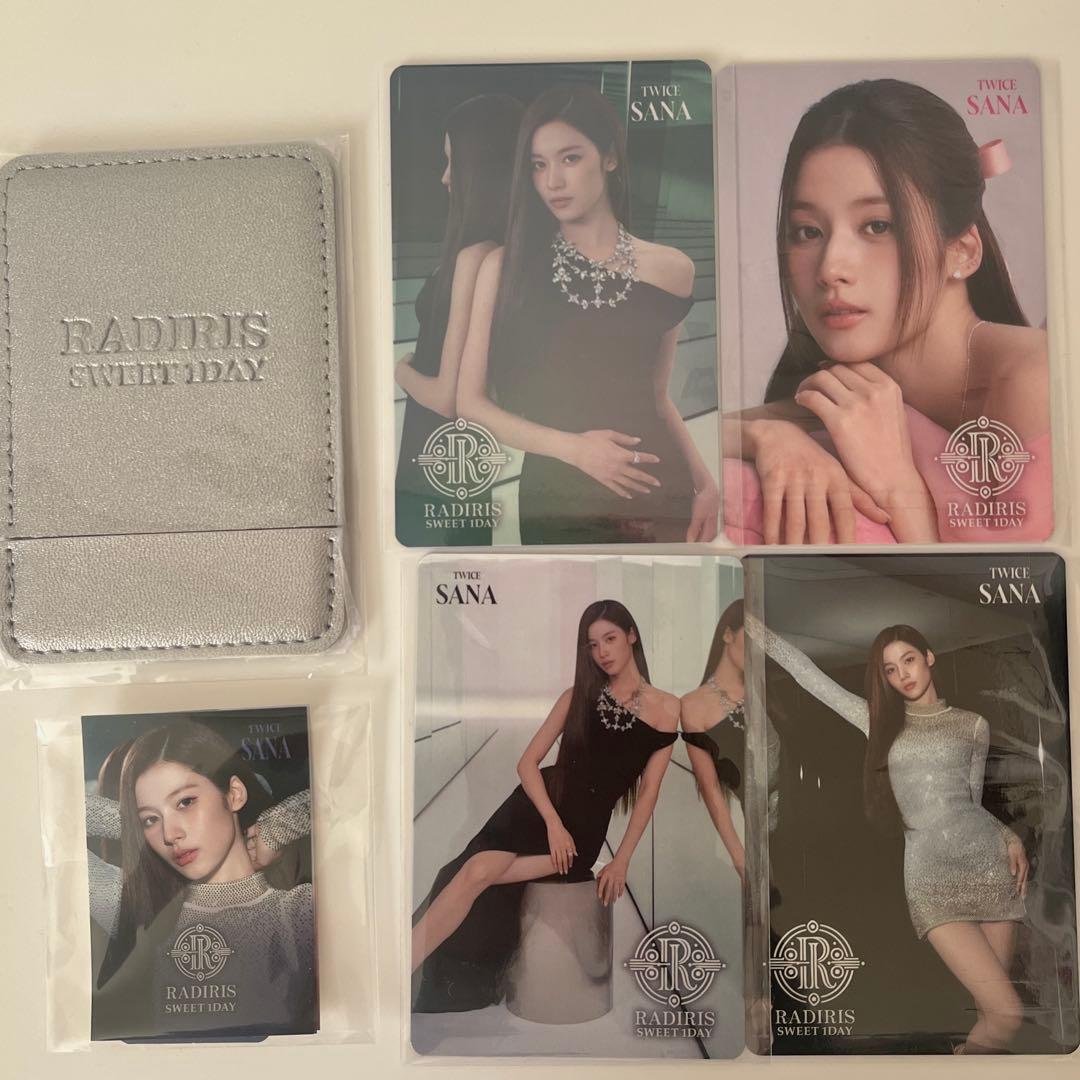 RADIRIS ラディリス サナ トレカ ステッカーセット TWICE SANA - メルカリ