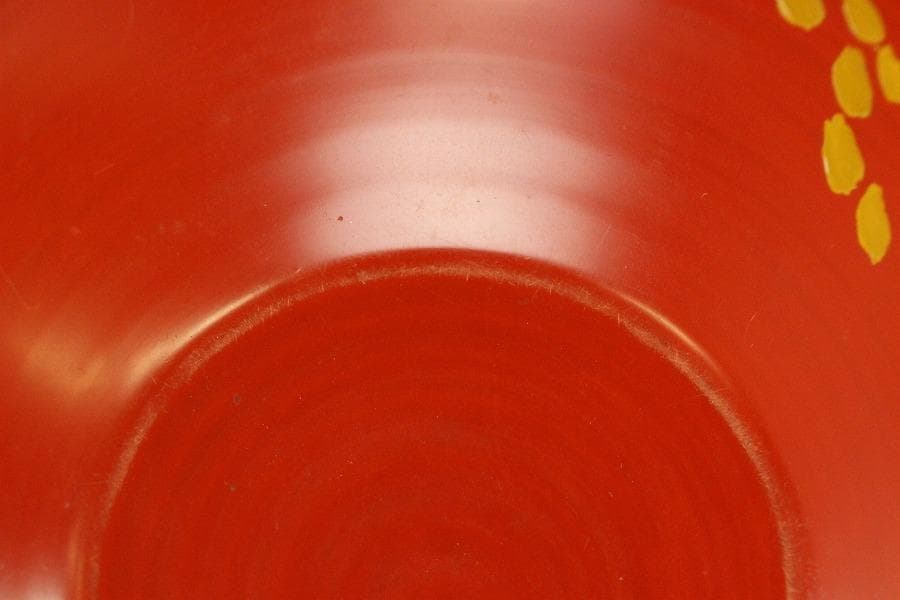茶道具 托鉢 朱塗 菓子器 竹内栖鳳画 共箱(A872) - メルカリ