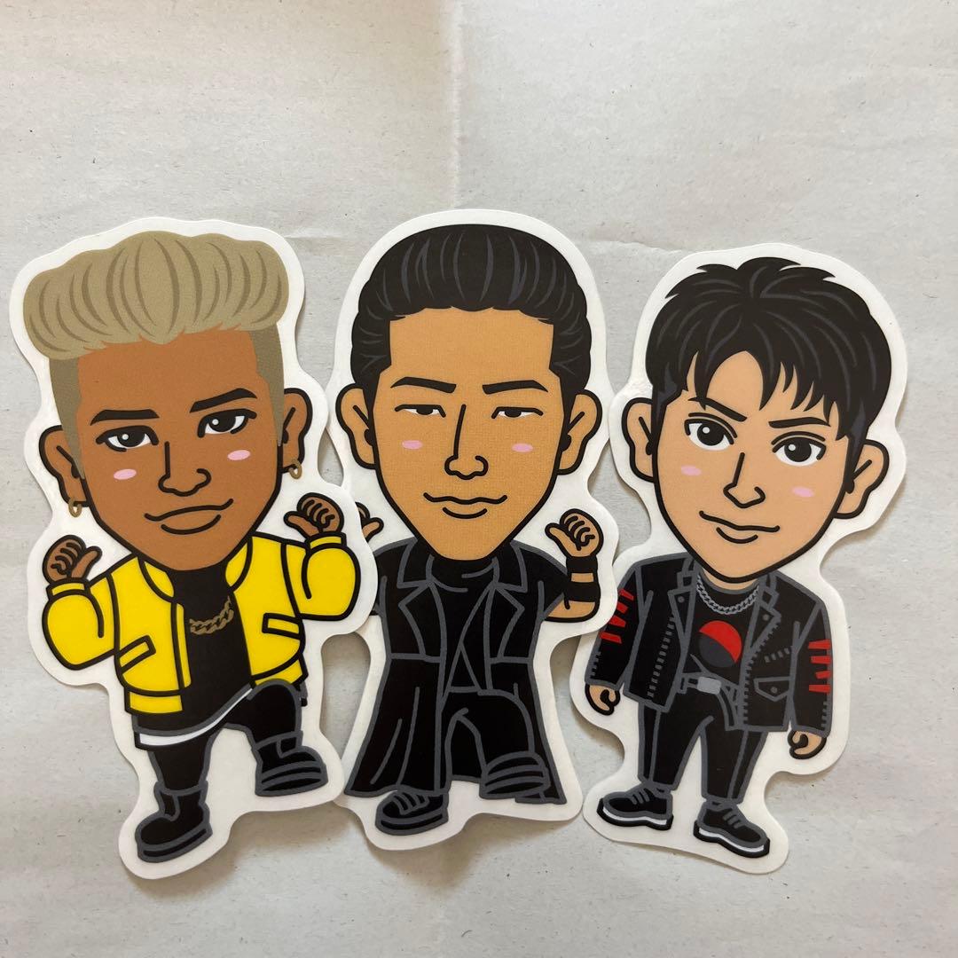 三代目J Soul Brothers ELLY,小林直己,山下健二郎シール - メルカリ