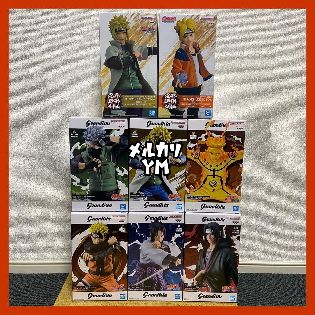 フィギュア まとめ売り 8個 ナルト Grandista 忍界造形列伝 - メルカリ